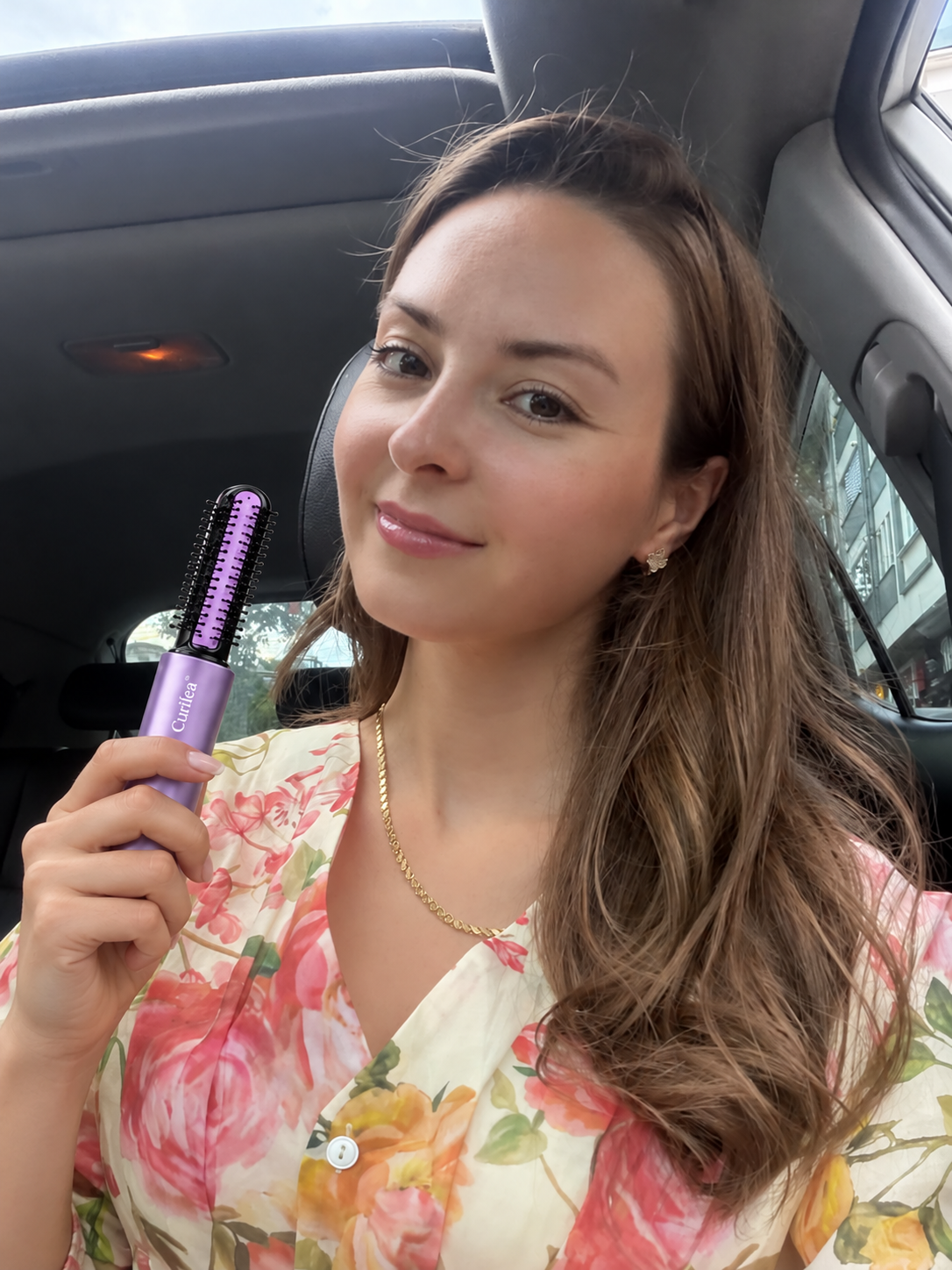 Hair after using Curléa